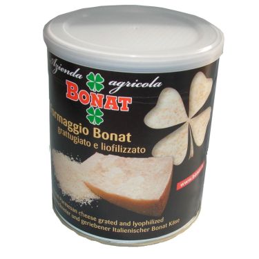 Pakasteruuitettu raastettu juusto