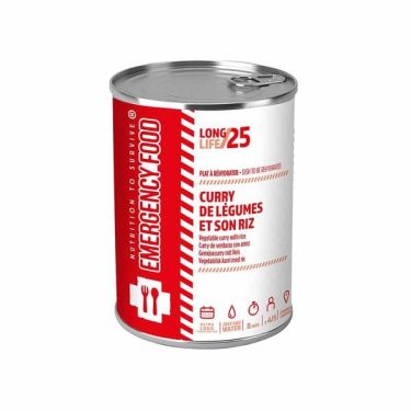 Kasvis curry ja riisi - 500 g - 25 vuotta