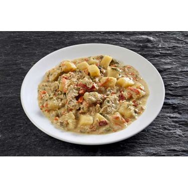 Kana currya ja perunat