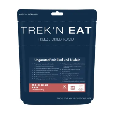 Unkarilainen naudanliha ja pasta