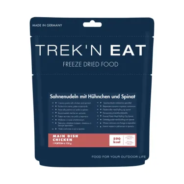 Kermapasta kanalla ja pinaatilla