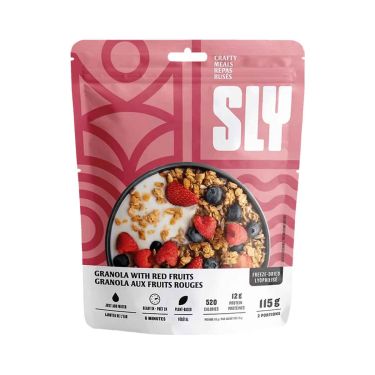 Punainen marja granola